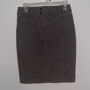Loft Chino Skirt Size 2